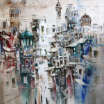 Towers of Time Painting