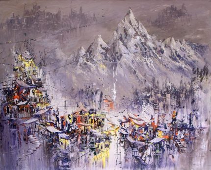 Old city landscape IV