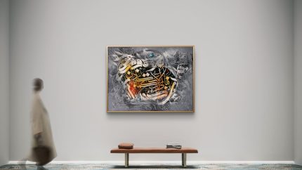 Islamic calligraphy painting