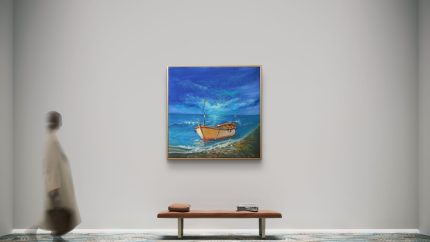 Boat painting colorsbyumair