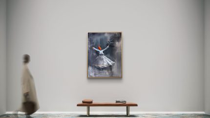 Whirling Dervesh Painting