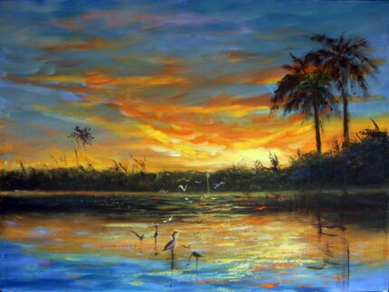 Sunset Painting