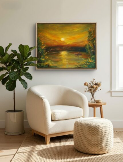 Sunset Painting