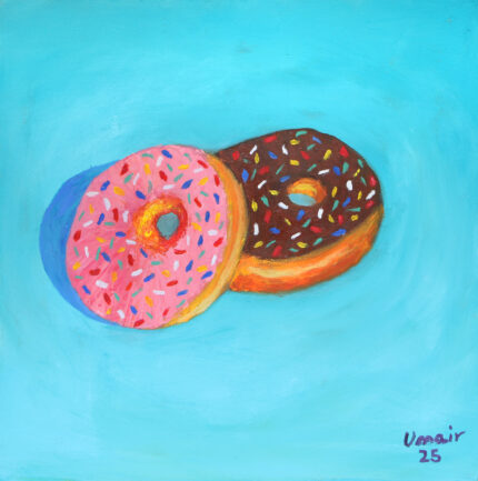 Donut painting