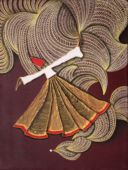 Whirling Dervesh Painting